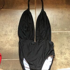 Brazilian high waisted one piece